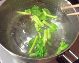 旦那絶賛♡菜の花のからし和え作り方2写真