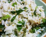 チャチャっと！青シソと胡麻ご飯(^^)♬作り方2写真