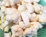 カリフラワーを使ったスペインの家庭料理作り方1写真