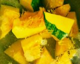 かぼちゃの煮付けあんかけ♥作り方1写真
