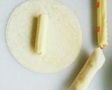餃子の皮でチーズ揚げ♥作り方1写真
