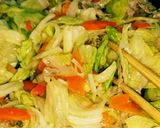 野菜メイン生姜焼き♥作り方5写真