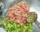 糖質オフ 簡単おからのカニ風味コロッケ作り方1写真