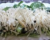 さっぱり【小松菜と干しエビのごまポン酢】作り方2写真