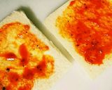 機械不要★簡単ホットサンド♥作り方1写真
