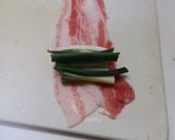 わけぎの豚肉巻き作り方4写真