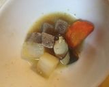 納豆と野菜のゴマ味噌煮あえ作り方4写真