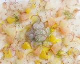 柑橘香る～❀　エビのカルパッチョ作り方7写真