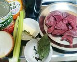 ＊本格派牛タンの赤ワイン煮込み＊作り方1写真