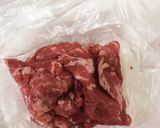 ☆時短！トマトジュースで牛肉簡単煮込み☆作り方1写真