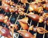 おせんべいの缶で！スモークカマンベール作り方7写真