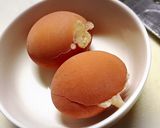 冷凍卵de黄身の醤油漬け☆作り方1写真