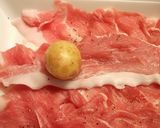 丸ごと新じゃがの肉巻きトマト煮作り方5写真