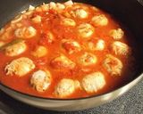 丸ごと新じゃがの肉巻きトマト煮作り方15写真