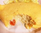 リメイク！残り物シチューでオムライス作り方3写真