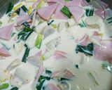 海老芋と深ねぎの豆乳グラタン作り方5写真