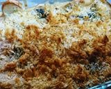 海老芋と深ねぎの豆乳グラタン作り方6写真