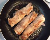 【簡単】ネギの肉巻き作り方5写真