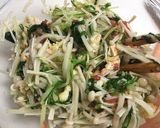 シャキシャキ♪ 水菜とえのきの梅肉和え作り方3写真