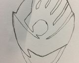 キュウレンジャー　キャラ弁シシレッド！作り方1写真