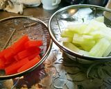 肉巻き大根(人参)ケチャップソース風味作り方3写真