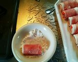 肉巻き大根(人参)ケチャップソース風味作り方6写真