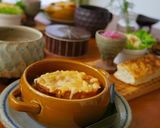 時短！ほっこり♪オニオングラタンスープ作り方8写真