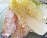 【ホシサン白だし】レンコ鯛の白菜包み♪作り方3写真