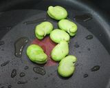 空豆の胡麻油炒め作り方4写真
