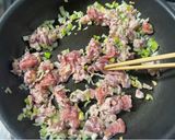 お肉ごろごろ豚こま肉の麻婆豆腐作り方3写真