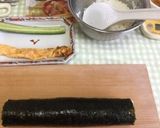 巻き簾なしで海苔巻き〜(o˘◡˘o)♡作り方23写真
