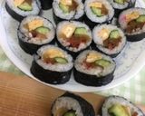 巻き簾なしで海苔巻き〜(o˘◡˘o)♡作り方27写真
