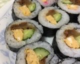 巻き簾なしで海苔巻き〜(o˘◡˘o)♡作り方28写真