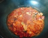 タコとエビのトマトチーズパスタ作り方1写真