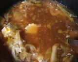鍋キューブでカンタン辛旨スープ作り方2写真