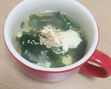 ☆玉ねぎとワカメと卵の中華スープ☆作り方8写真