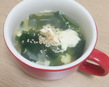 ☆玉ねぎとワカメと卵の中華スープ☆作り方8写真