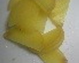鶏皮と蒟蒻炒め。作り方2写真
