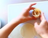ラビオリ風 薔薇餃子トマトソース作り方3写真