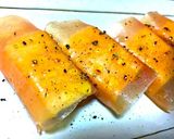 新感覚イタリアンおつまみ☆生ハム豆腐巻き作り方3写真
