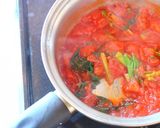 ラビオリ風 薔薇餃子トマトソース作り方7写真