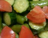 簡単で鮮やかな緑黄色野菜の中華サラダ作り方5写真