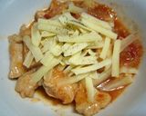 鶏むね肉のトマトチーズ煮込み♪作り方8写真