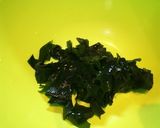 糖質制限♪わかめの酢のもの作り方3写真