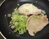 簡単★豚肉のねぎたっぷりポン酢焼き作り方3写真