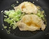 簡単★豚肉のねぎたっぷりポン酢焼き作り方4写真