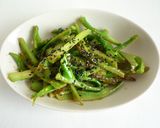ブロッコリーの茎の味噌炒め作り方4写真