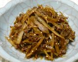ご飯、おかわり!牛肉とごぼうのしぐれ煮作り方9写真