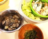 簡単美味しい♡野菜もりもりボンゴレパスタ作り方1写真