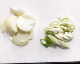 [韓国料理]甘辛イカ丼오징어덮밥作り方2写真